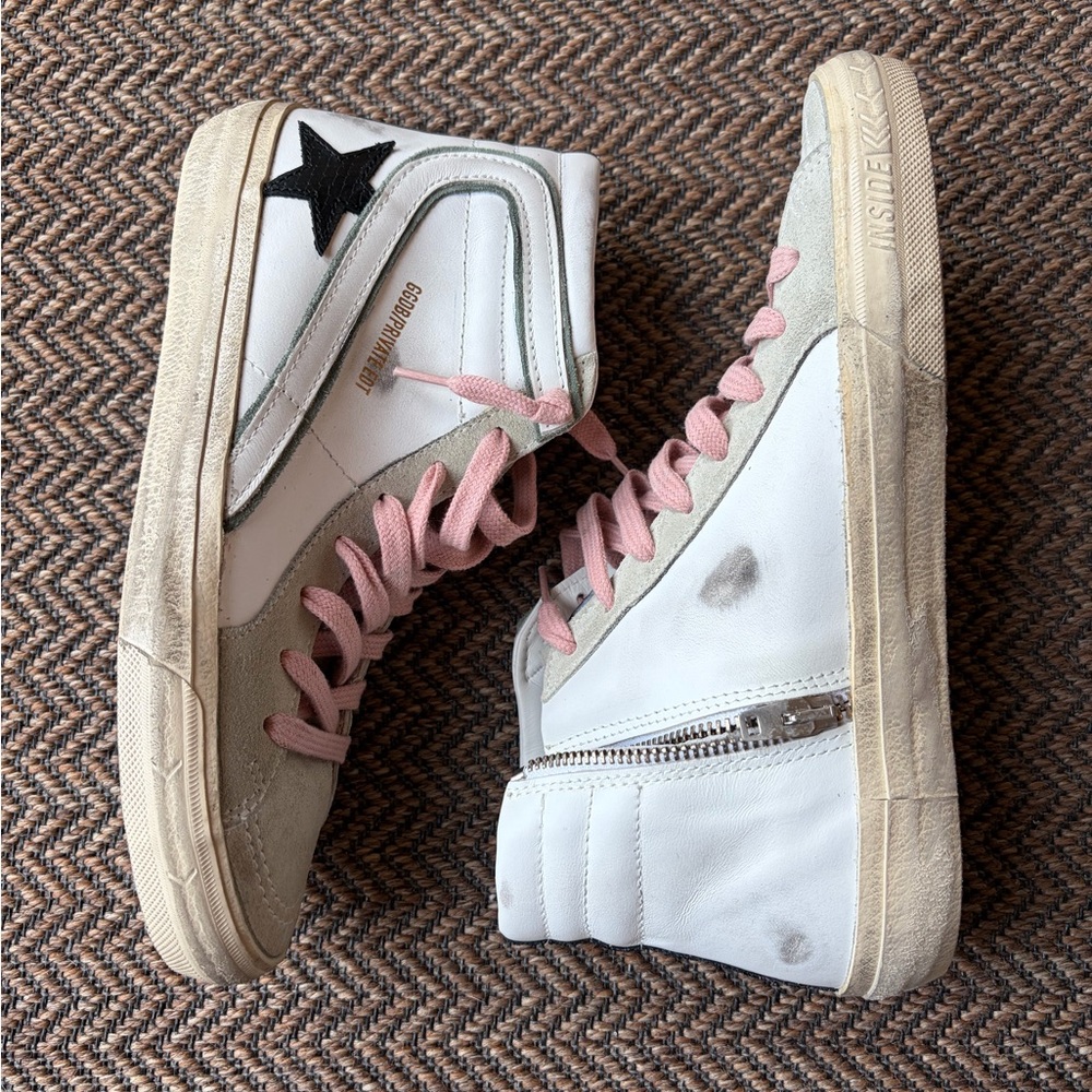 🆕RARE🌟Golden Goose Deluxe Brand Private Edition Slide Sneakers